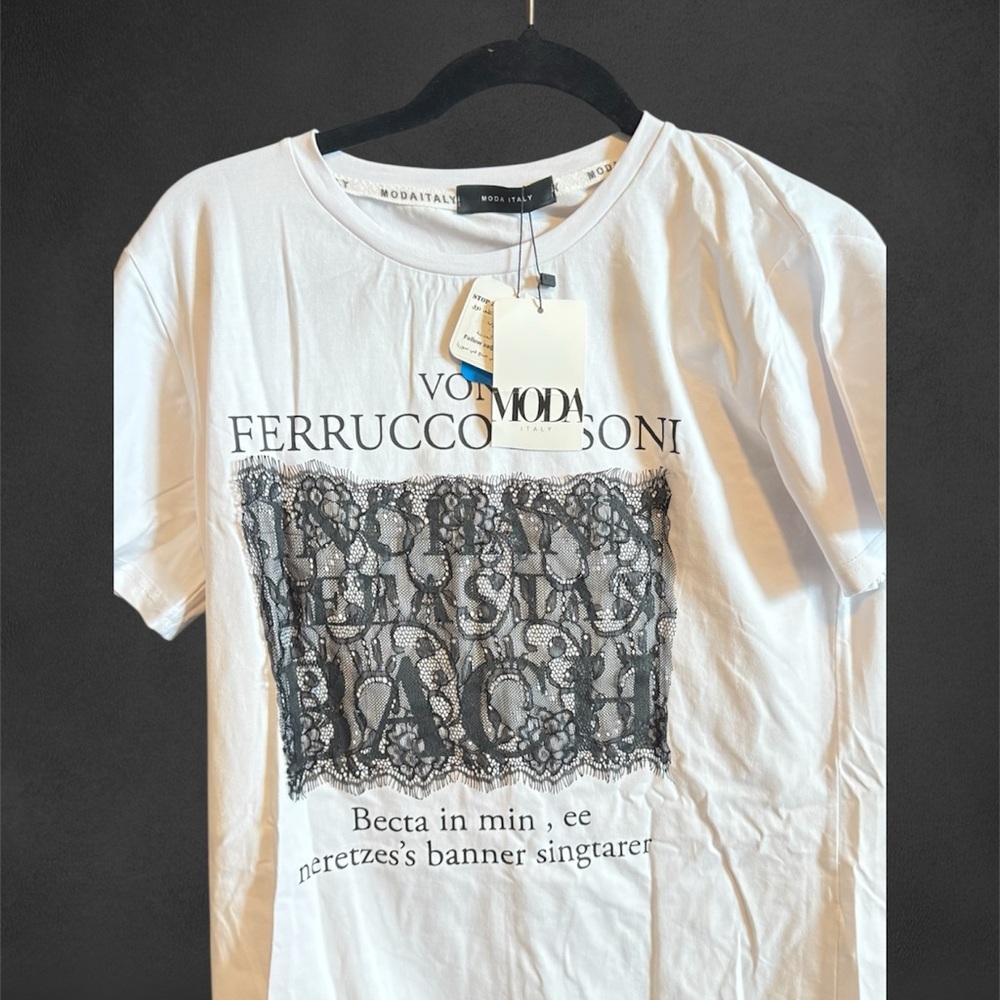 White T-Shirt - Short Sleeve